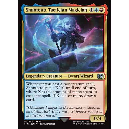 Final Fantasy - 241 - Shantotto, Tactician Magician - Uncommon - UR - Non-foil