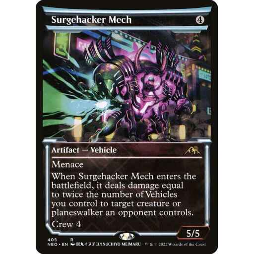 Kamigawa: Neon Dynasty - 405 - Surgehacker Mech - Rare - C - Non-foil
