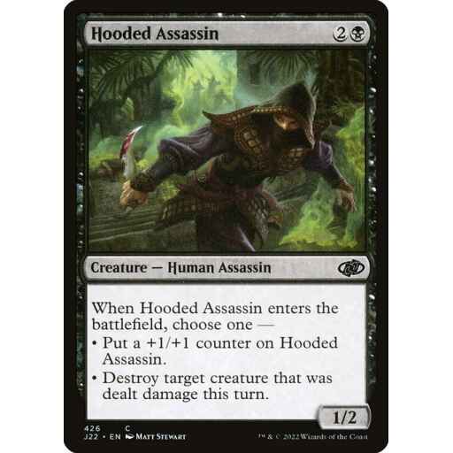 Jumpstart 2022 - 426 - Hooded Assassin - Common - B - Non-foil