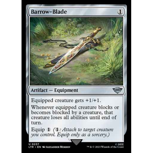 The Lord of the Rings: Tales of Middle-earth - 237 - Barrow-Blade - Uncommon - C - Foil