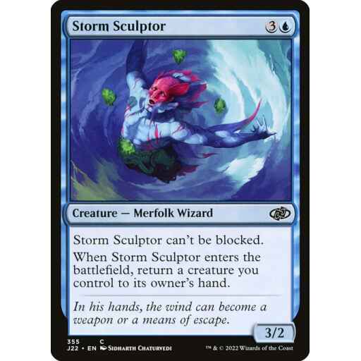 Jumpstart 2022 - 355 - Storm Sculptor - Common - U - Non-foil