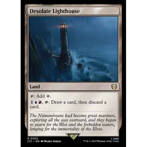 Tales of Middle-earth Commander - 303 - Desolate Lighthouse - Rare - C - Non-foil