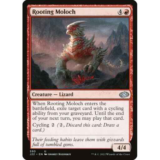 Jumpstart 2022 - 590 - Rooting Moloch - Uncommon - R - Non-foil