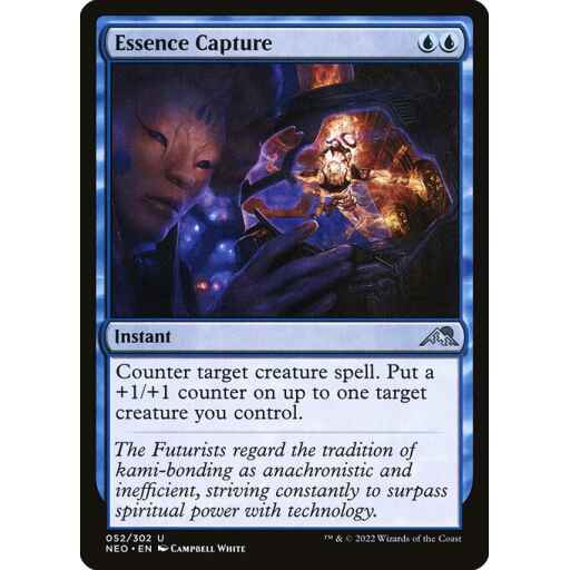Kamigawa: Neon Dynasty - 52 - Essence Capture - Uncommon - U - Non-foil