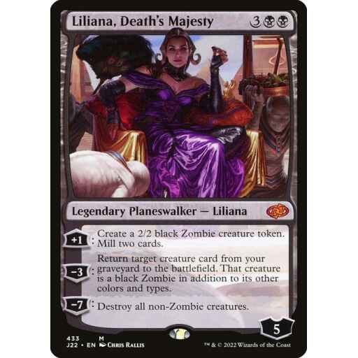 Jumpstart 2022 - 433 - Liliana, Death's Majesty - Mythic - B - Non-foil