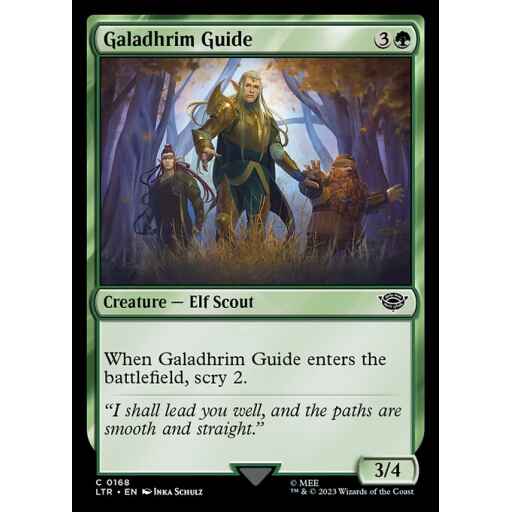 The Lord of the Rings: Tales of Middle-earth - 168 - Galadhrim Guide - Common - G - Non-foil