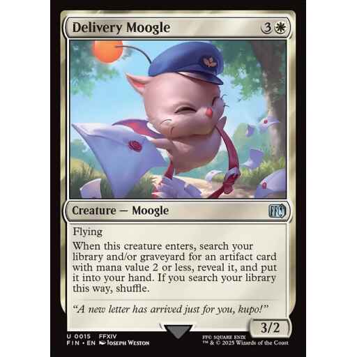 Final Fantasy - 15 - Delivery Moogle - Uncommon - W - Non-foil