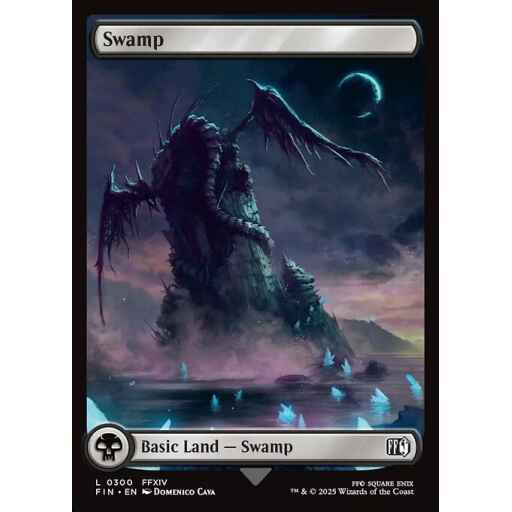Final Fantasy - 300 - Swamp - Common - C - Non-foil