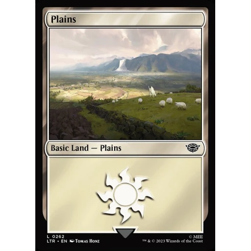 The Lord of the Rings: Tales of Middle-earth - 262 - Plains - Common - C - Non-foil