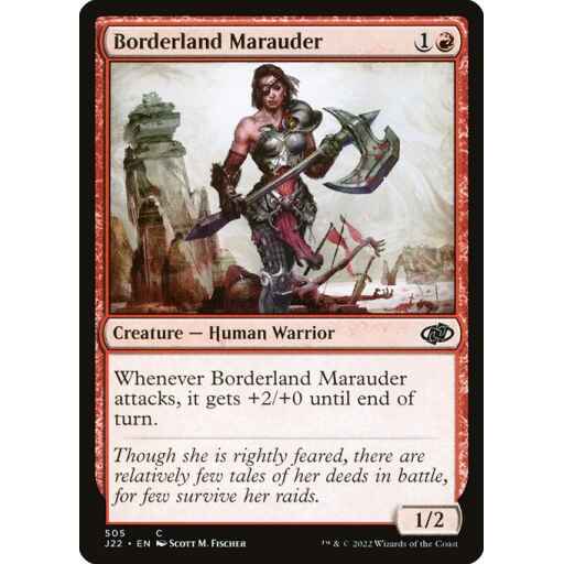 Jumpstart 2022 - 505 - Borderland Marauder - Common - R - Non-foil