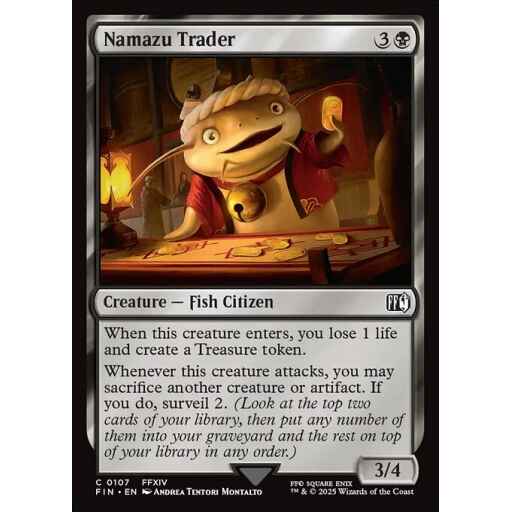 Final Fantasy - 107 - Namazu Trader - Common - B - Non-foil