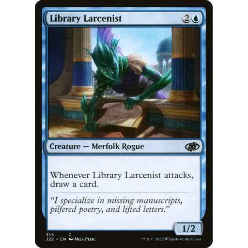 Jumpstart 2022 - 314 - Library Larcenist - Common - U - Non-foil