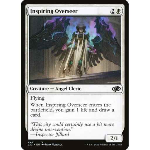 Jumpstart 2022 - 200 - Inspiring Overseer - Common - W - Non-foil