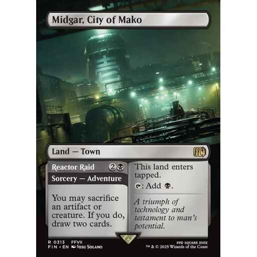 Final Fantasy - 313 - Midgar, City of Mako // Reactor Raid - Rare - C - Non-foil
