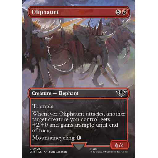 The Lord of the Rings: Tales of Middle-earth - 426 - Oliphaunt - Common - R - Non-foil