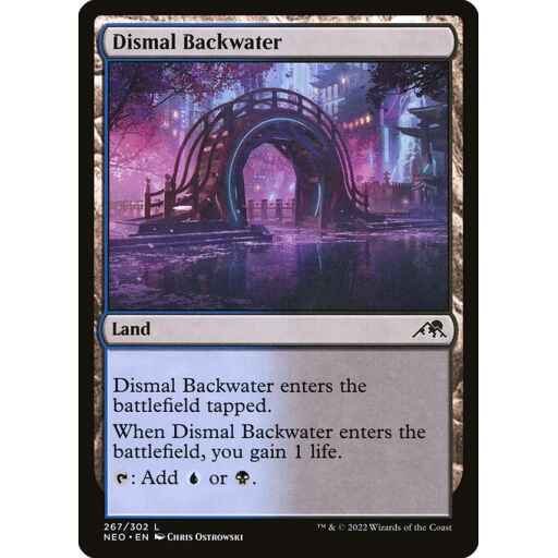 Kamigawa: Neon Dynasty - 267 - Dismal Backwater - Common - C - Non-foil