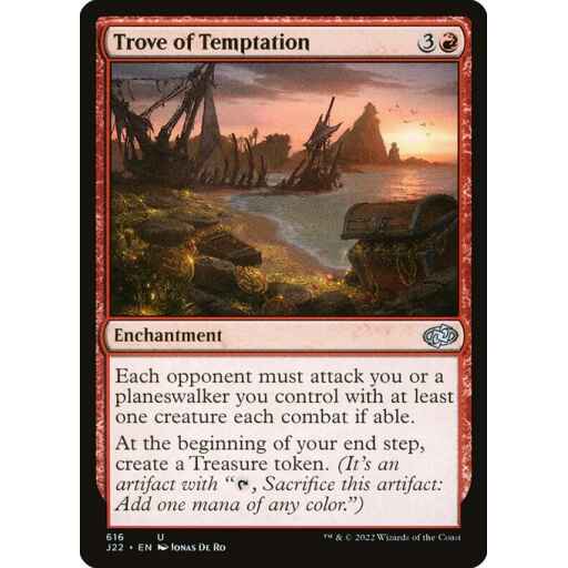 Jumpstart 2022 - 616 - Trove of Temptation - Uncommon - R - Non-foil