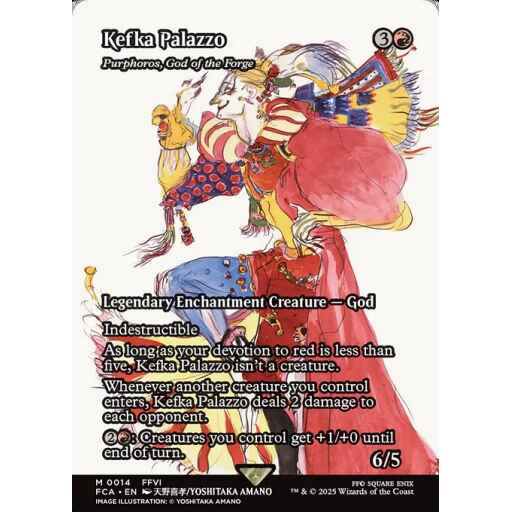 Final Fantasy: Through the Ages - 14 - Purphoros, God of the Forge - Mythic - R - Non-foil
