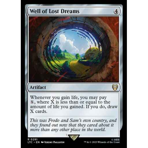 Tales of Middle-earth Commander - 291 - Well of Lost Dreams - Rare - C - Non-foil