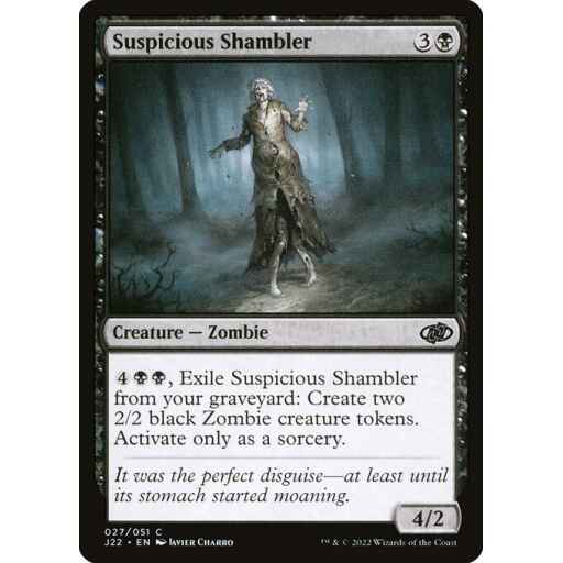 Jumpstart 2022 - 27 - Suspicious Shambler - Common - B - Non-foil