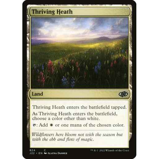 Jumpstart 2022 - 824 - Thriving Heath - Common - C - Non-foil