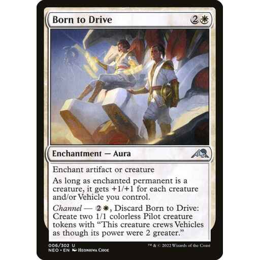 Kamigawa: Neon Dynasty - 6 - Born to Drive - Uncommon - W - Foil
