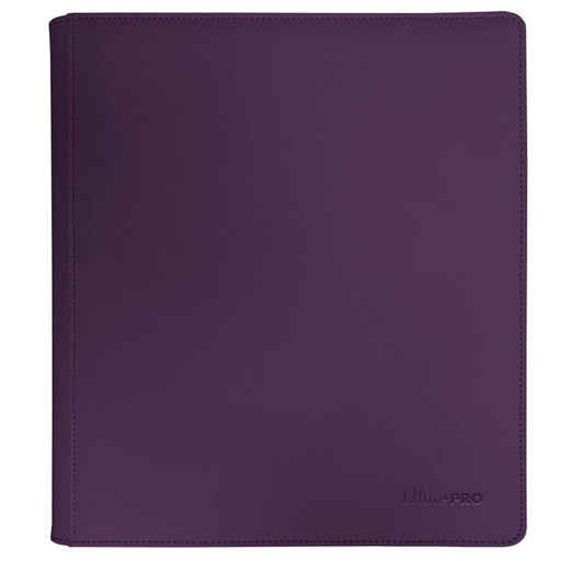 Ultra Pro - 12-Pocket Zippered PRO-Binder - Midnight Plum