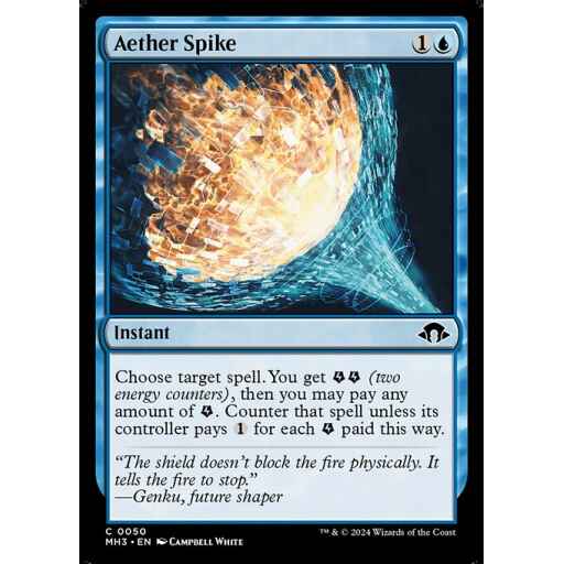 Modern Horizons 3 - 50 - Aether Spike - Common - U - Foil
