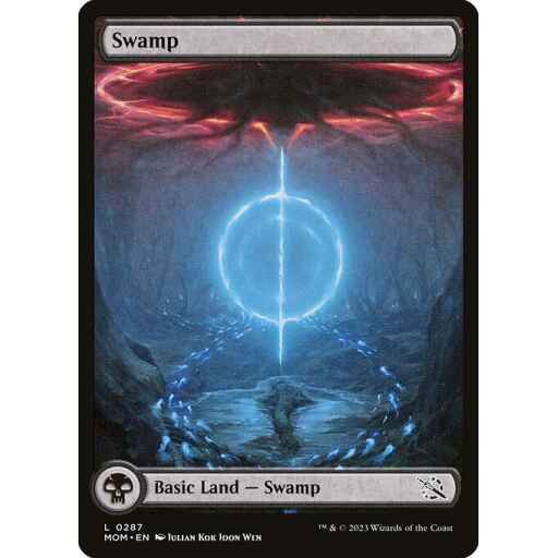 March of the Machine - 287 - Swamp - Common - C - Non-foil