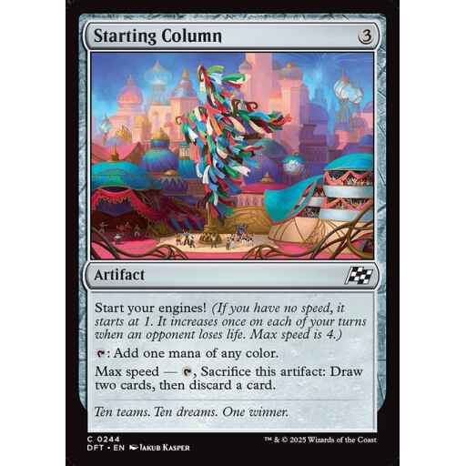 Aetherdrift - 244 - Starting Column - Common - C - Foil