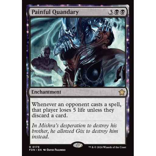 Foundations - 179 - Painful Quandary - Rare - B - Non-foil