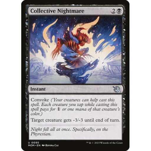 March of the Machine - 95 - Collective Nightmare - Uncommon - B - Non-foil