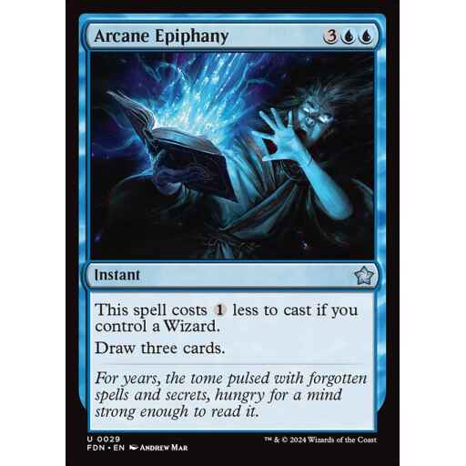 Foundations - 29 - Arcane Epiphany - Uncommon - U - Non-foil