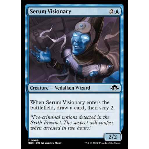 Modern Horizons 3 - 69 - Serum Visionary - Common - U - Foil