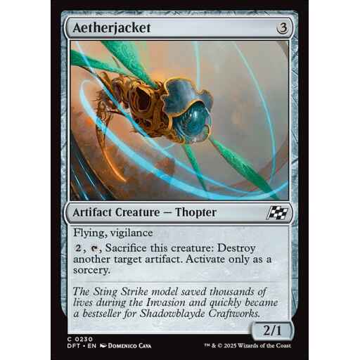 Aetherdrift - 230 - Aetherjacket - Common - C - Non-foil