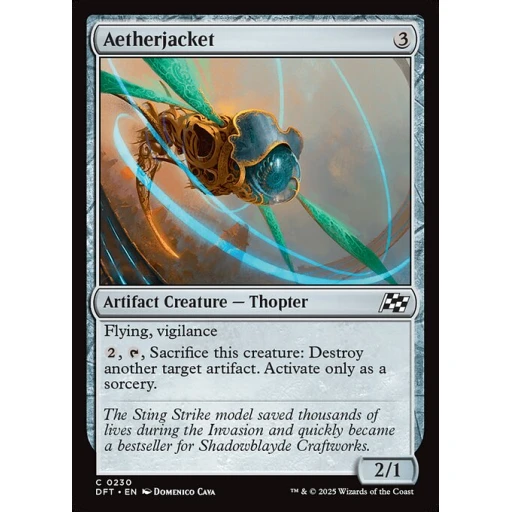 Aetherdrift - 230 - Aetherjacket - Common - C - Non-foil