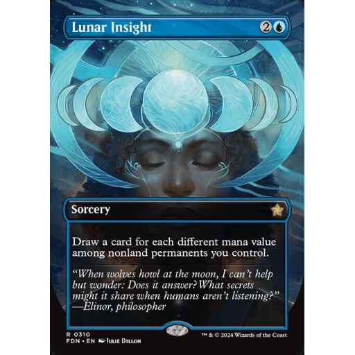 Foundations - 310 - Lunar Insight - Rare - U - Non-foil