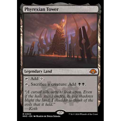 Modern Horizons 3 - 303 - Phyrexian Tower - Mythic - C - Non-foil