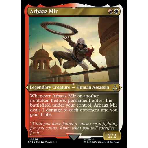 Assassin's Creed - 226 - Arbaaz Mir - Uncommon - WR - Non-foil