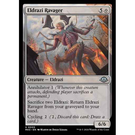 Modern Horizons 3 - 5 - Eldrazi Ravager - Uncommon - C - Non-foil