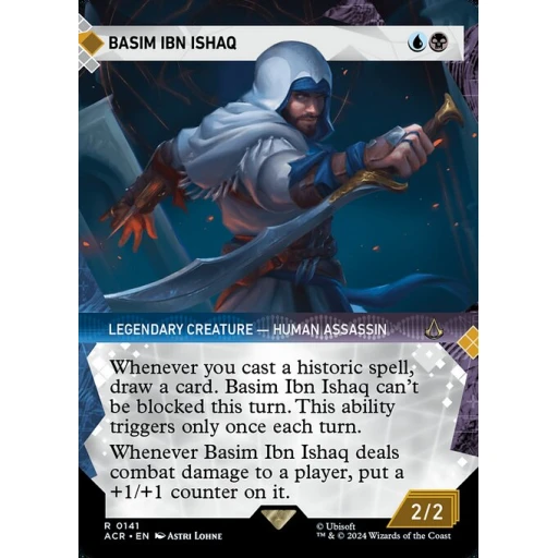 Assassin's Creed - 141 - Basim Ibn Ishaq - Rare - UB - Non-foil