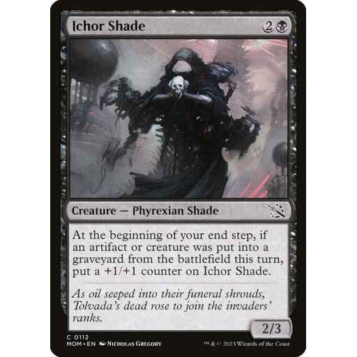 March of the Machine - 112 - Ichor Shade - Common - B - Non-foil