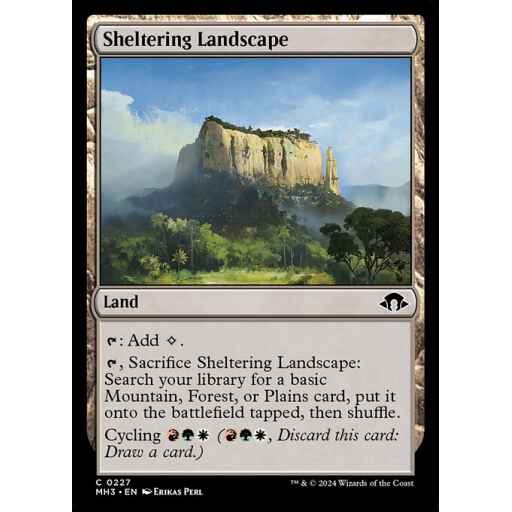 Modern Horizons 3 - 227 - Sheltering Landscape - Common - C - Non-foil