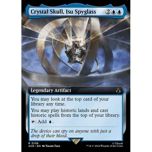 Assassin's Creed - 158 - Crystal Skull, Isu Spyglass - Rare - U - Non-foil