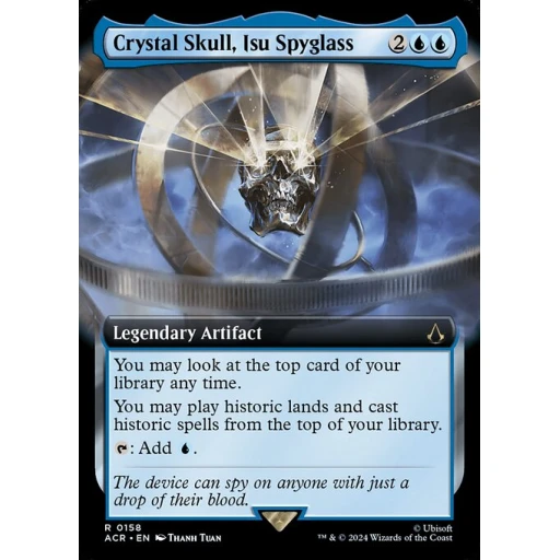 Assassin's Creed - 158 - Crystal Skull, Isu Spyglass - Rare - U - Non-foil