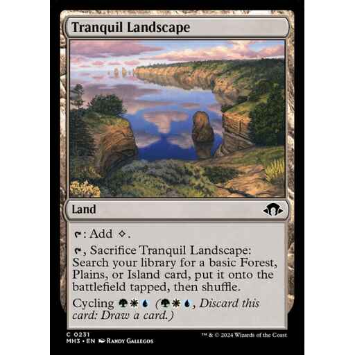 Modern Horizons 3 - 231 - Tranquil Landscape - Common - C - Non-foil