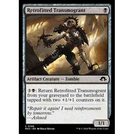 Modern Horizons 3 - 106 - Retrofitted Transmogrant - Common - B - Non-foil