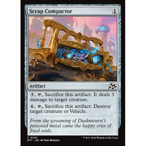 Aetherdrift - 242 - Scrap Compactor - Common - C - Non-foil