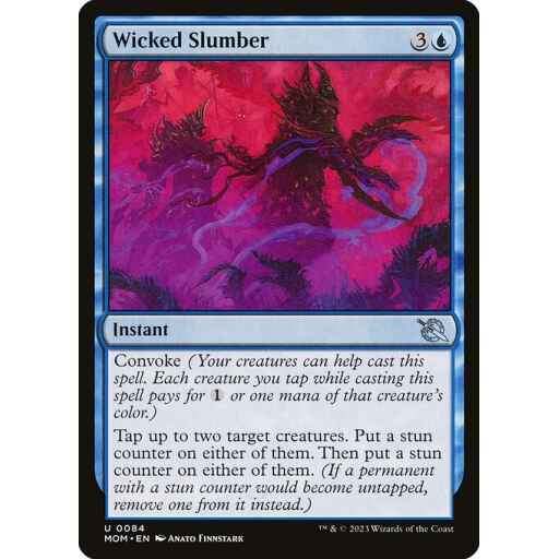 March of the Machine - 84 - Wicked Slumber - Uncommon - U - Non-foil