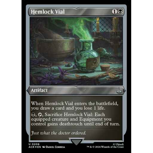 Assassin's Creed - 206 - Hemlock Vial - Uncommon - B - Non-foil